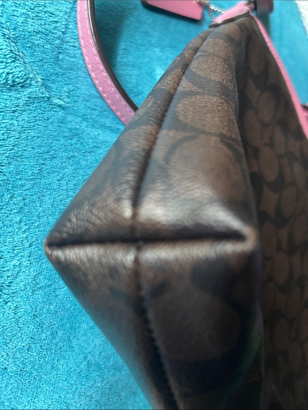 Coach Signature File Crossbody Bag - Picture 6 of 12